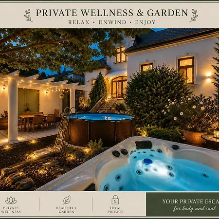 Apartment Kuria Private Wellness With Garden And Pool Budapest